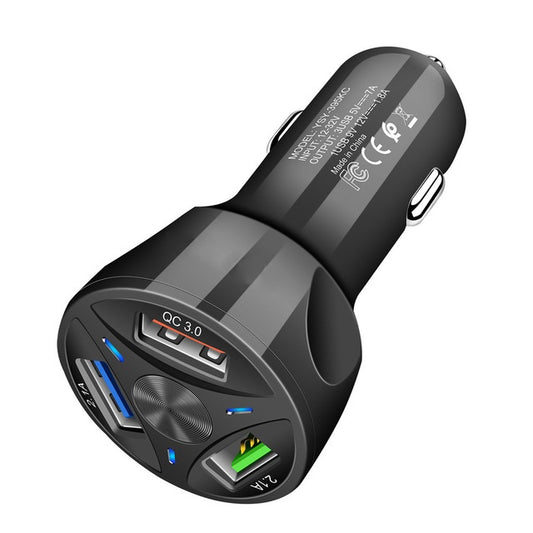Chargeur Voiture 3 Ports USB – Charge Rapide QC3.0 | 7000mA | Intelligent & Sécurisé