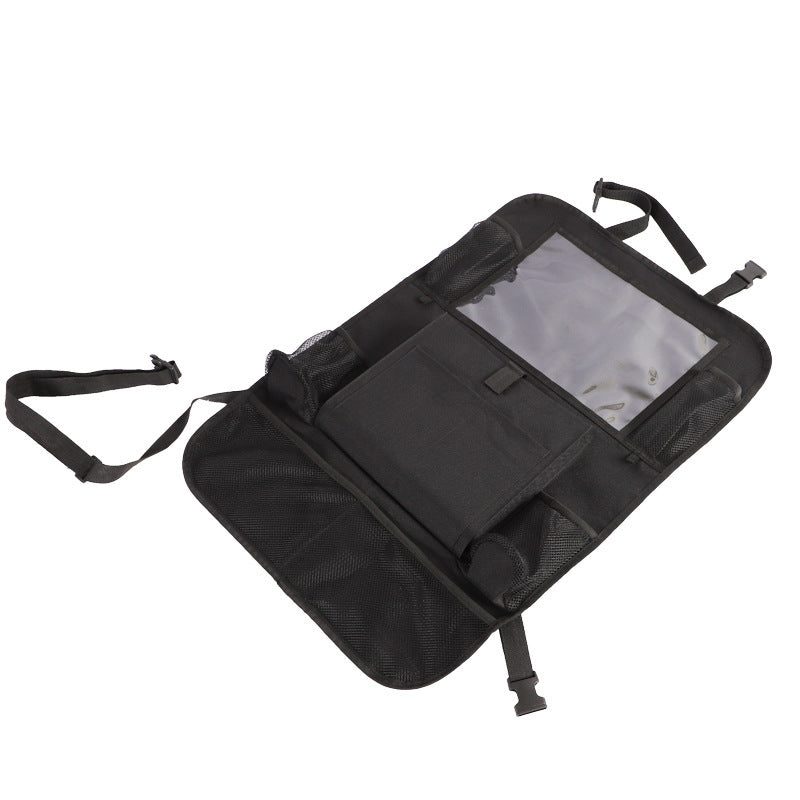 Organisateur de Siège Arrière Voiture – Rangement Multifonction avec Support Tablette, Porte-Gobelet et Pochettes