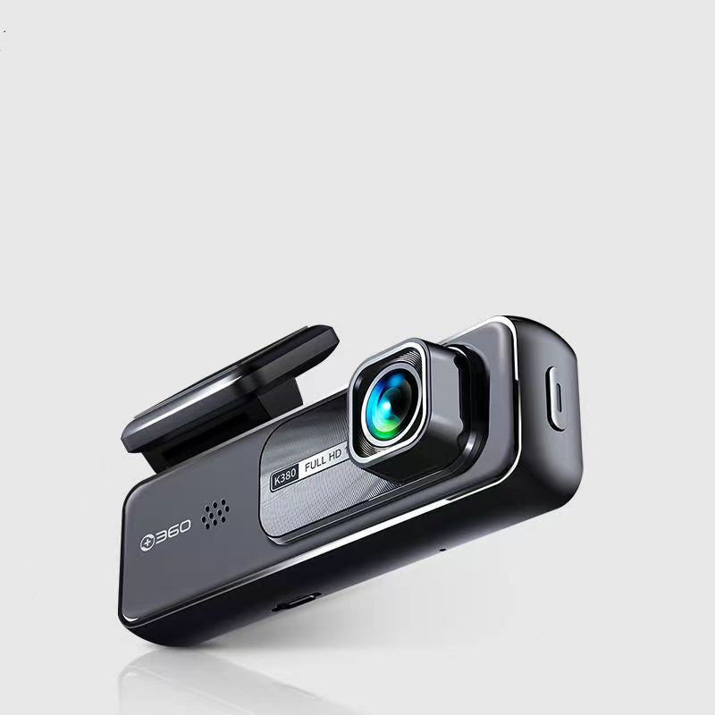 Caméra embarquée 360° K380 Full HD – Dashcam Voiture avec Vision Nocturne &amp; Grand Angle 130°