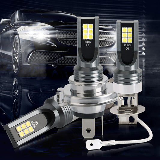 Ampoule LED Antibrouillard Universelle 6500K – Haute Luminosité | Aluminium | 12V | Blanc Pur