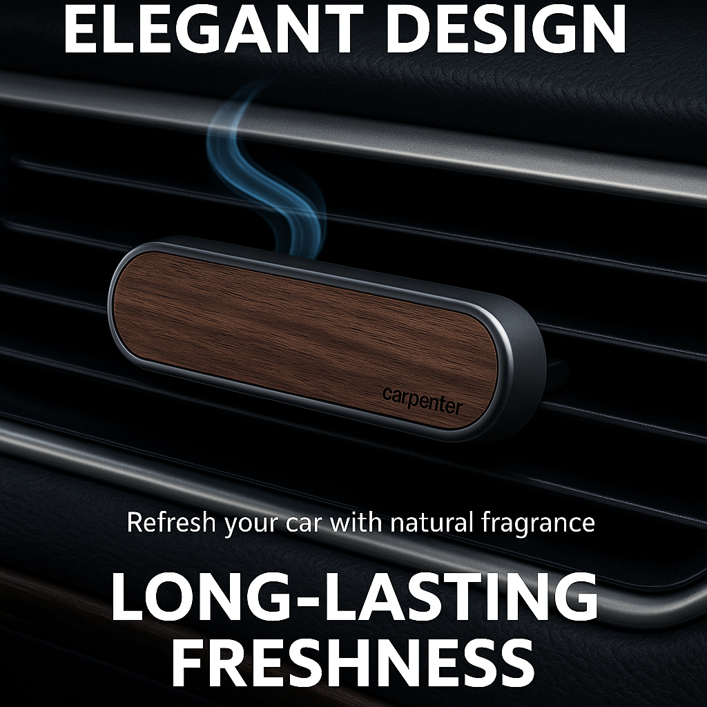 Diffuseur de Parfum Voiture en Bois – Élégant & Naturel | Cologne & Ocean