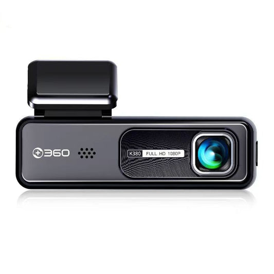 Caméra embarquée 360° K380 Full HD – Dashcam Voiture avec Vision Nocturne &amp; Grand Angle 130°