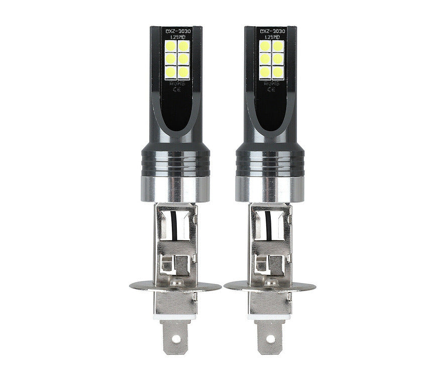 Ampoule LED Antibrouillard Universelle 6500K – Haute Luminosité | Aluminium | 12V | Blanc Pur